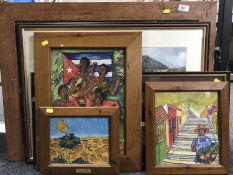 A quantity of pictures and prints