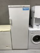 A Hotpoint upright freezer