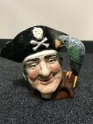 A large Royal Doulton character jug - Long John SIlver