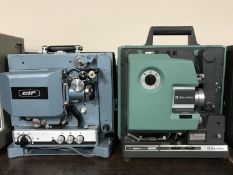 Four vintage projectors including a Kodak sound 8, a Bell and Howell TQ3 specialist etc.