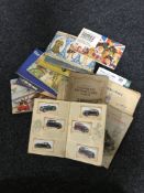A collection of Players and Brook Bond cigarette card albums; Aircraft of the Royal Air Force,
