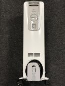 A Delongi dragon oil filled radiator