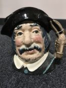 A large Royal Doulton character jug - Sancho Panca