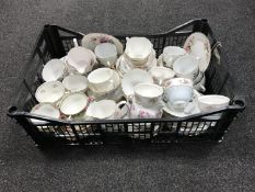 A large quantity of English bone china