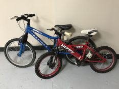 A boy's Ridgeback MX20 mountain bike and a Huffy Ignite bike (2)