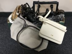 A box of lady's leather hand bags, Radley,