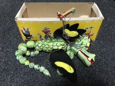 A boxed Pelham puppet - Mother Dragon