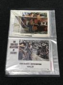 A folder containing a quantity of lobby cinema cards - Steve Mcqueen