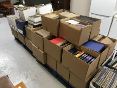 Two pallets containing a very large quantity of twentieth century law books CONDITION