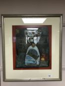 Sylvia Von Hartmann (German, Born 1942), Token for Dalliace, pastel, 35cm by 40.5cm, signed.