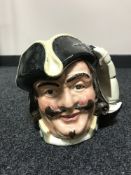 A large Royal Doulton character jug - Captain Henry Morgan