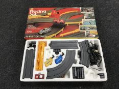 A boxed Topaz racing set