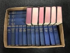 Four boxes of twentieth century books - Dickens, English speaking people,