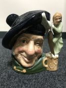 A large Royal Doulton character jug - Tam o' Shanter