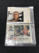 A folder containing a quantity of lobby cinema cards - Paul Newman
