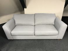 A contemporary two seater settee
