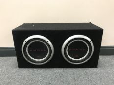 A Rockford Fosgate punch speaker