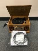 A Daklin retro style music centre