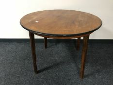 A walnut occasional table