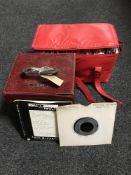 Two cases of 45's mainly 1980's bands