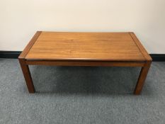 A Danish teak coffee table