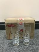 Eighteen boxes of Pasabache 290 cc glasses