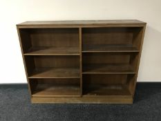 A set of mid 20th century open shelves