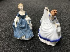 Two Royal Doulton figures - Hillary HN 2335 and Pamela HN 3223