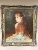 An Artagraph edition : Irene, framed.