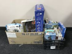 Two boxes of modelling kits, Airfix, Revell etc,