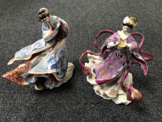 Two Franklin Mint figures - The Dragon Kings Daughter M1576 and The Empress of Snow M9970