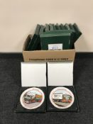 A box of Eddie Stobart collector's plates