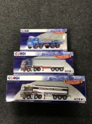 Three boxed Corgi Hauliers of Renown die cast vehicles