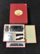 A Hornby The Boxed Set West Country Class locomotive with Pullman carriages