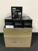 A box of sixteen 120W mains powered floodlights