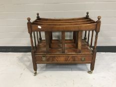 A mahogany Canterbury