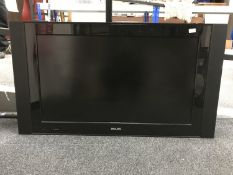 A Philips 42 inch plasma tv with remote