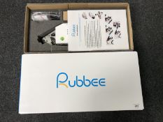 A Rubbee electric bike motor (Model V2.0), brand new and never used, boxed.