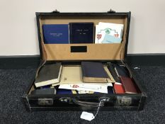 A case of Freemason's regalia and books relating to the same, Defendit Lodge,