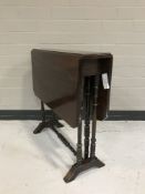 A mahogany Sutherland table