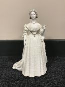 A Coalport commemorative figure- Queen Victoria 4906/7500