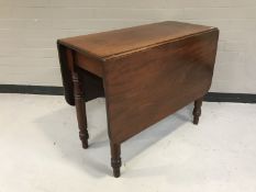 A mahogany Sutherland table
