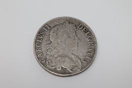 A Charles II Crown 1673