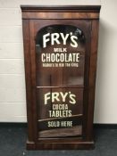 A Victorian and later mahogany glazed door bookcase 