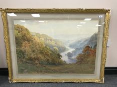 Harold (Harry) Sutton Palmer (1854-1933) : An Autumnal Evening on the Wye above Symond's Yat,