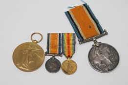 A First World War Pair, comprising British War Medal and Victory Medal, named to 13934 D.A. F.