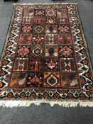 A Bakhtiari rug 233 cm x 154 cm