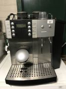 A Franke Flair commercial coffee machine,