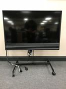 A Bang and Olufsen BeoVision Horizon 40 LCD TV, with lead,