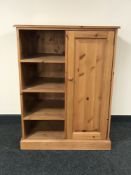 A pine child's wardrobe